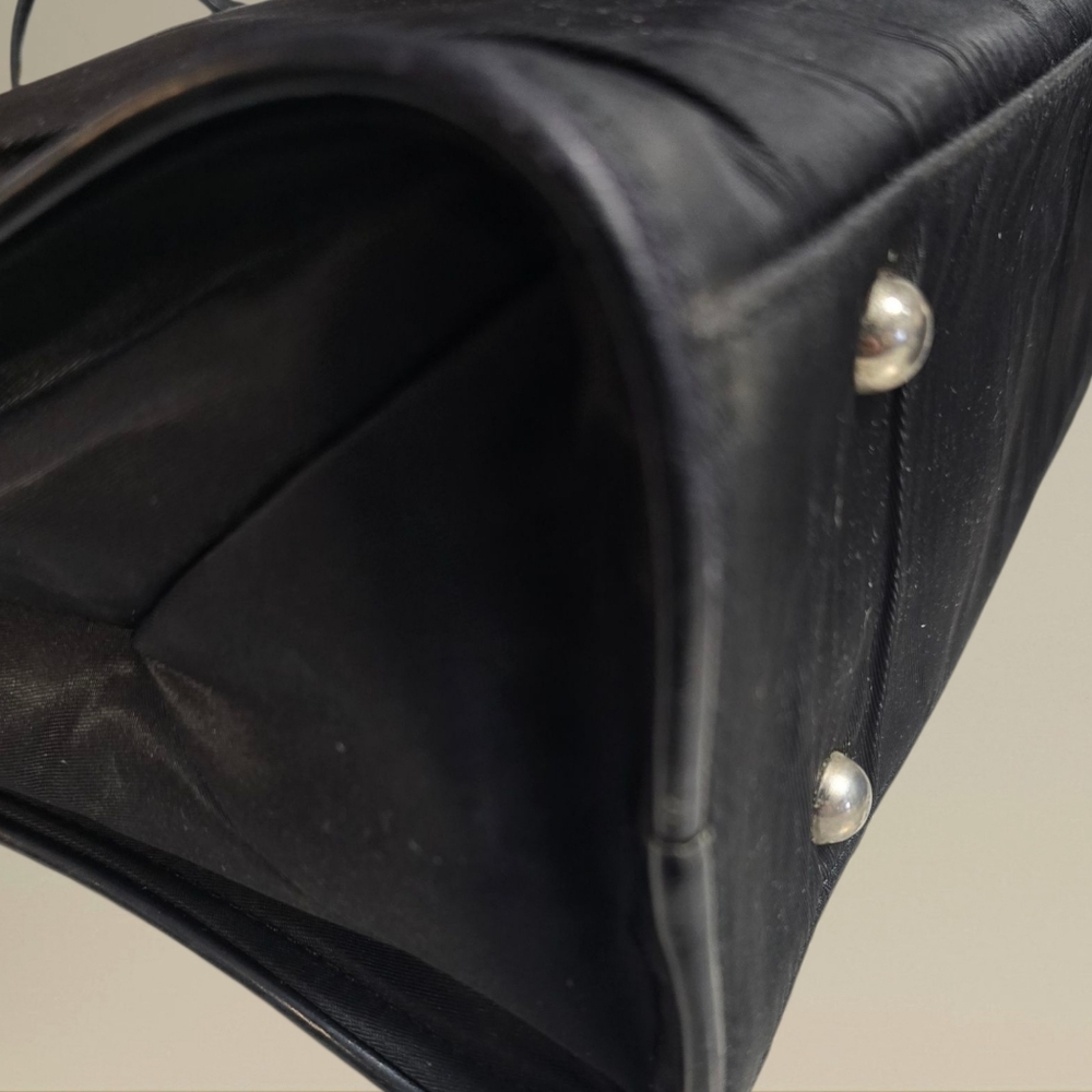 Versace Nylon & Patent Leather tote - Picture 5 of 16